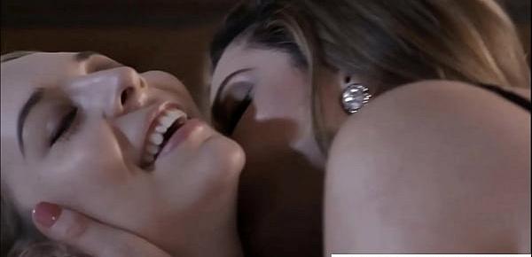  The art of lesbians kissing